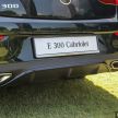 Mercedes-Benz E-Class Cabriolet A238 kini di Malaysia – hanya E300, 245 PS/370 Nm, harga bermula RM589k