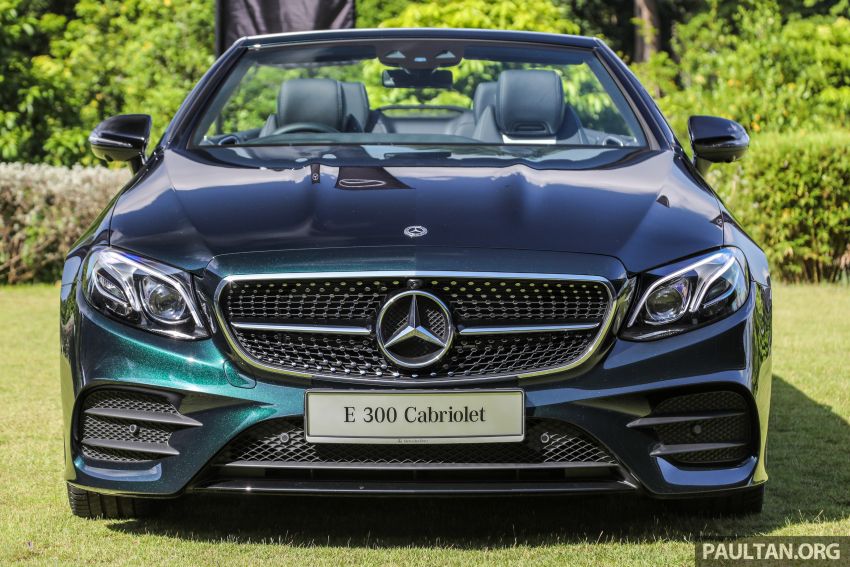 A238 Mercedes-Benz E-Class Cabriolet launched in Malaysia – sole E300 variant available from RM589k 854395