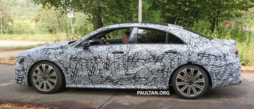 SPYSHOTS: Merc-AMG CLA seen – possible CLA 50? 848833