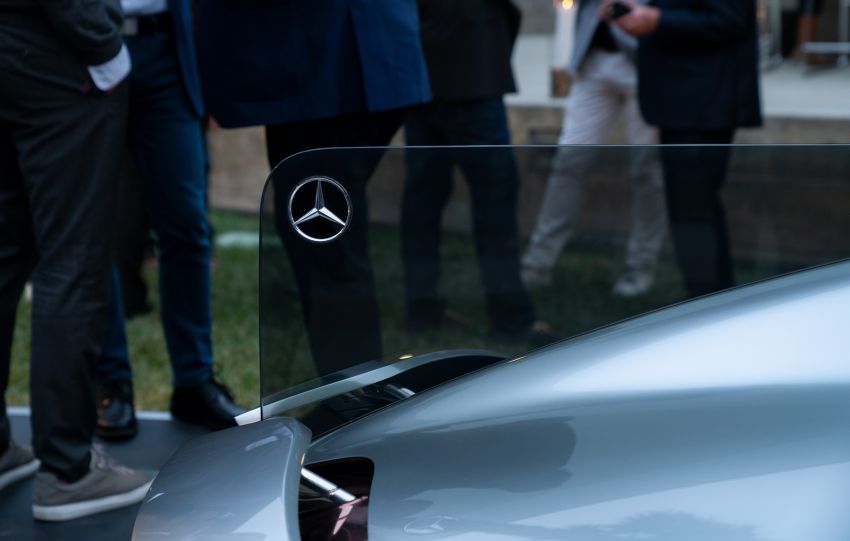 Mercedes-Benz Vision EQ Silver Arrow revealed at Pebble Beach – all-electric, single-seat, 738 hp concept 855421