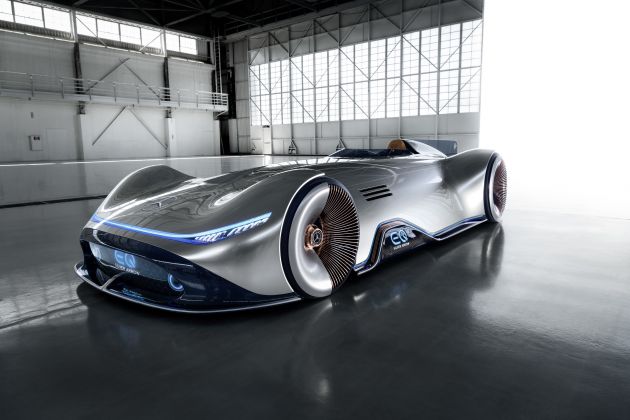 Mercedes-Benz Vision EQ Silver Arrow revealed at Pebble Beach – all-electric, single-seat, 738 hp concept