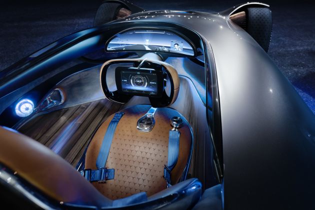 Mercedes-Benz Vision EQ Silver Arrow revealed at Pebble Beach – all-electric, single-seat, 738 hp concept