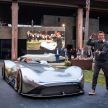 Mercedes-Benz Vision EQ Silver Arrow revealed at Pebble Beach – all-electric, single-seat, 738 hp concept