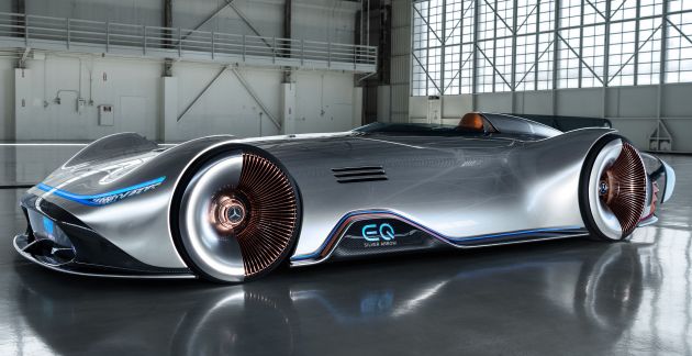 Mercedes-Benz Vision EQ Silver Arrow – kereta konsep elektrik 738 hp dengan satu tempat duduk