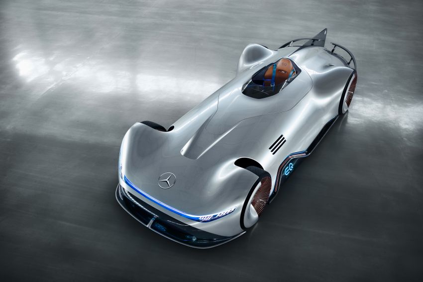 Mercedes-Benz Vision EQ Silver Arrow – kereta konsep elektrik 738 hp dengan satu tempat duduk 855478