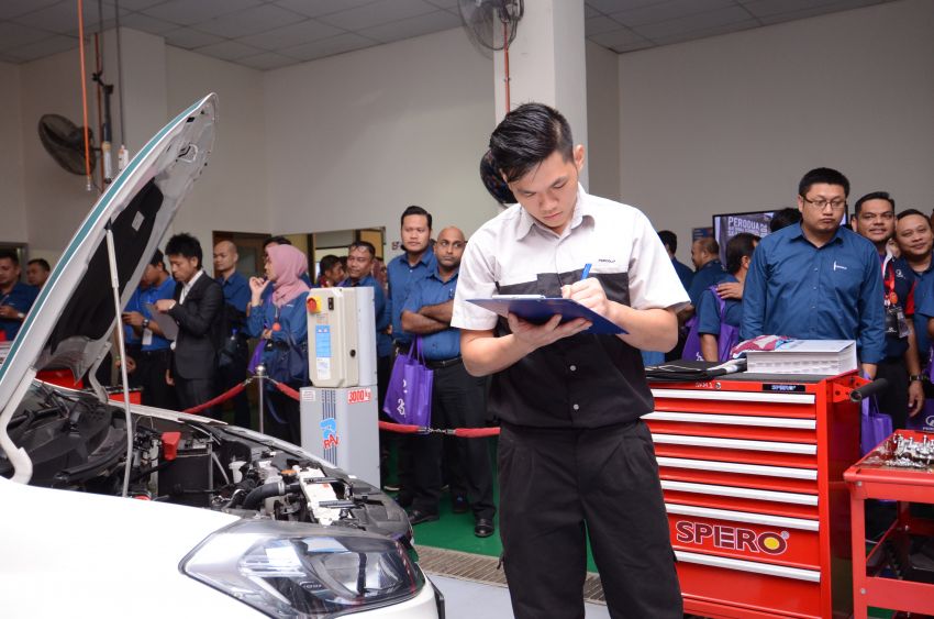 Perodua National Technical Skill Contest aims to raise after-sales levels to meet 2018 record service intakes 845405