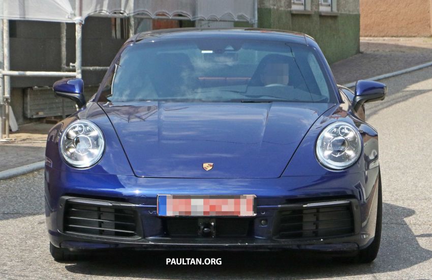 SPYSHOTS: 992-generation Porsche 911 undisguised 845851