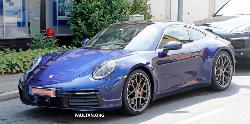SPYSHOTS: 992-generation Porsche 911 undisguised 845864
