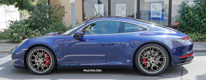 SPYSHOTS: 992-generation Porsche 911 undisguised 845867