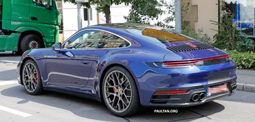 SPYSHOTS: 992-generation Porsche 911 undisguised 845869