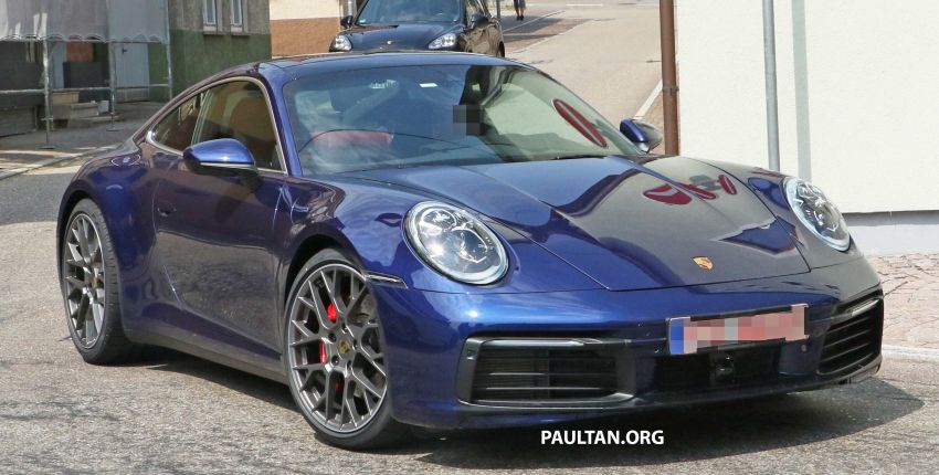 SPYSHOTS: 992-generation Porsche 911 undisguised 845854