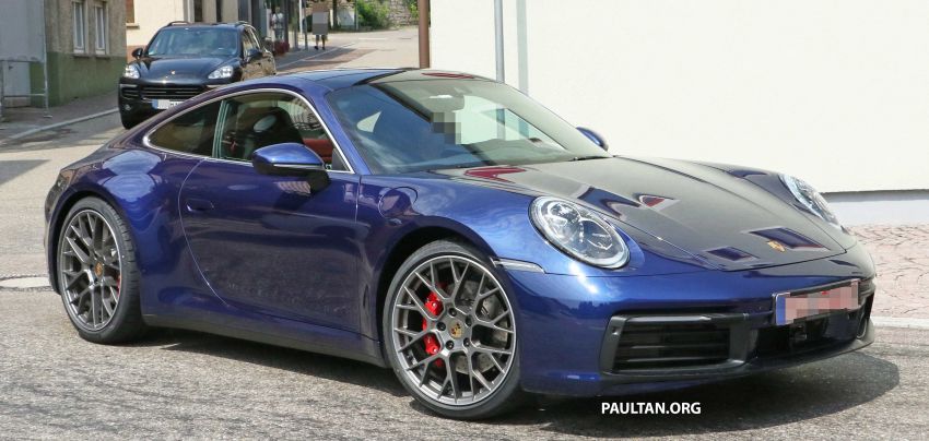 SPYSHOTS: 992-generation Porsche 911 undisguised 845855