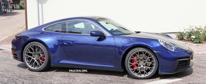 SPYSHOTS: 992-generation Porsche 911 undisguised 845857