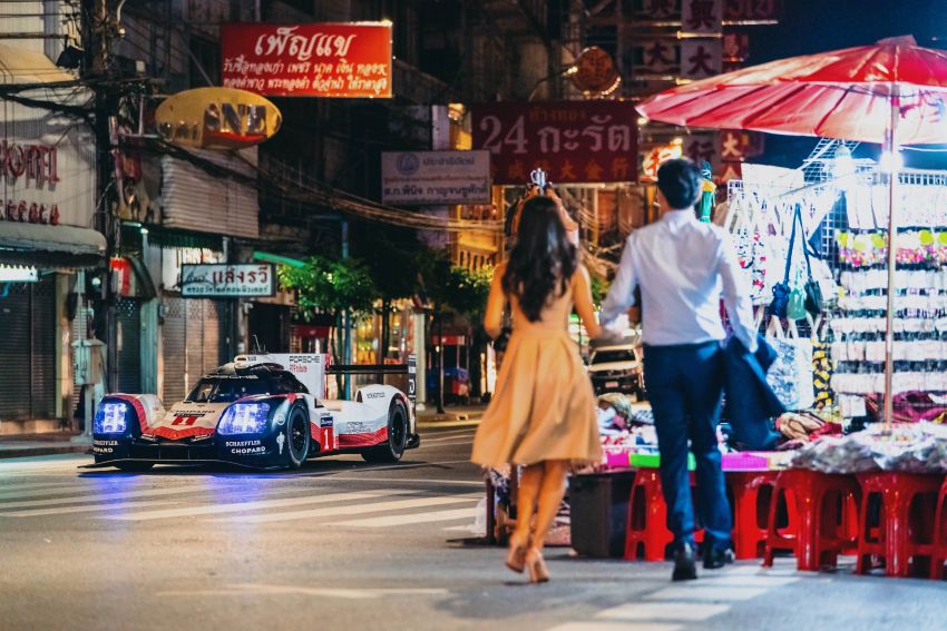 VIDEO: Porsche 919 Hybrid on the streets of Bangkok 851693
