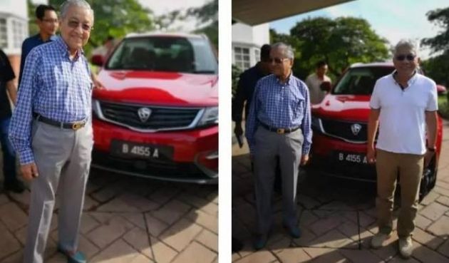 Proton SUV – gambar penuh untuk bahagian hadapan, dengan logo Proton kini muncul buat pertama kali