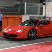 Tun Mahathir tries out Sepang circuit’s night lights in a Ferrari – return of Formula One likely not happening
