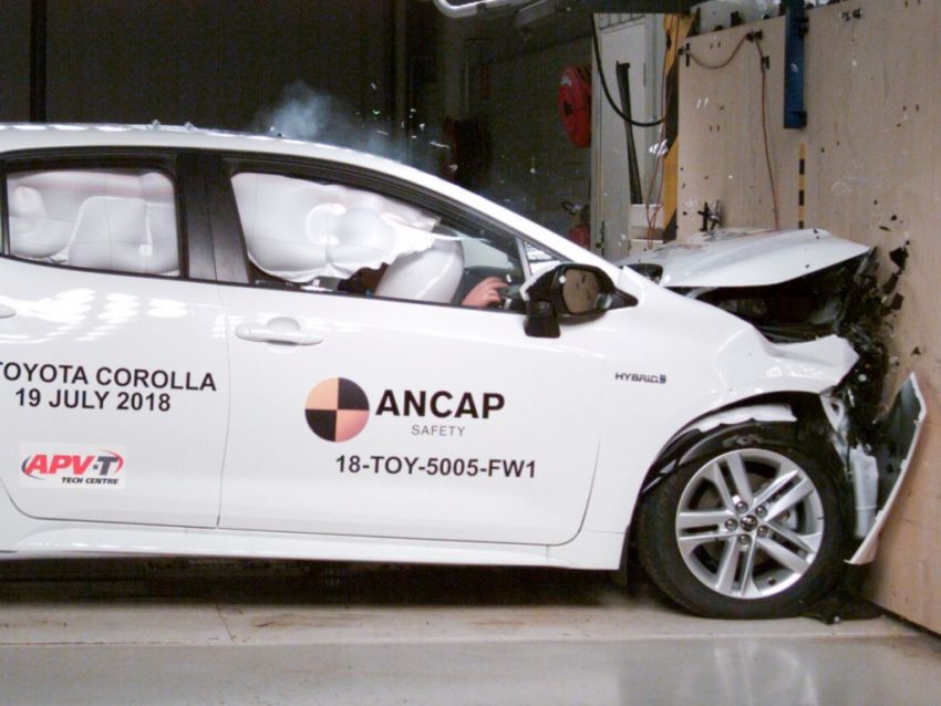Toyota Corolla Hatchback 2019 dianugerahkan penarafan keselamatan lima-bintang dari ANCAP 853336