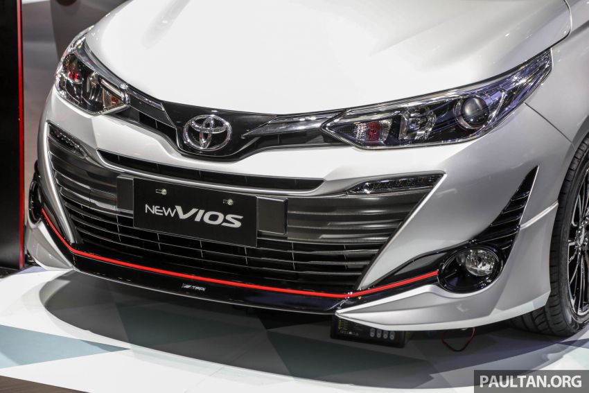 GIIAS 2018: Toyota Vios TRD prototaip nampak garang 850176
