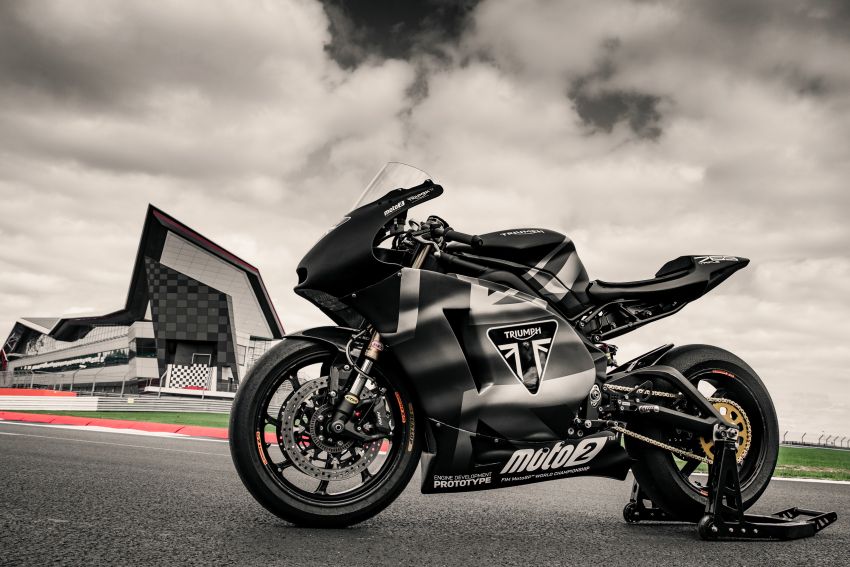Triumph sedia uji prototaip akhir enjin Moto2 2019 854870