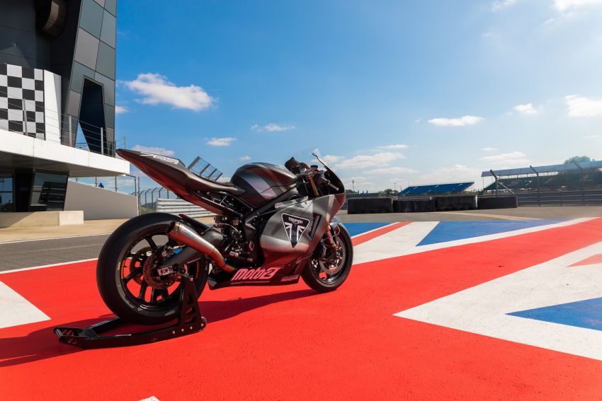 Triumph sedia uji prototaip akhir enjin Moto2 2019 854872