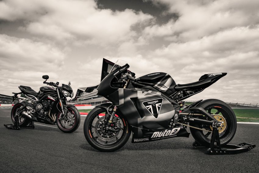 Triumph sedia uji prototaip akhir enjin Moto2 2019 854861