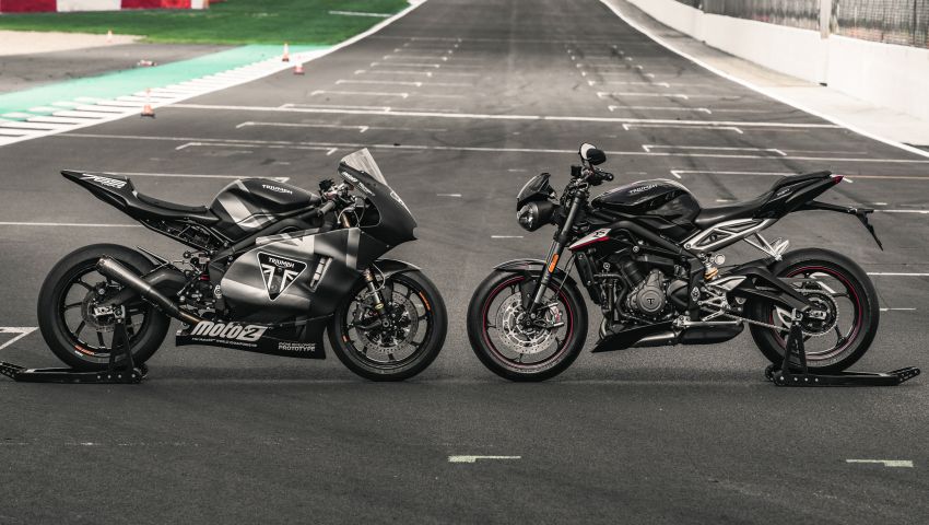 Triumph sedia uji prototaip akhir enjin Moto2 2019 854864
