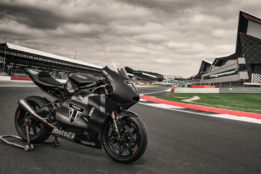 Triumph sedia uji prototaip akhir enjin Moto2 2019 854866