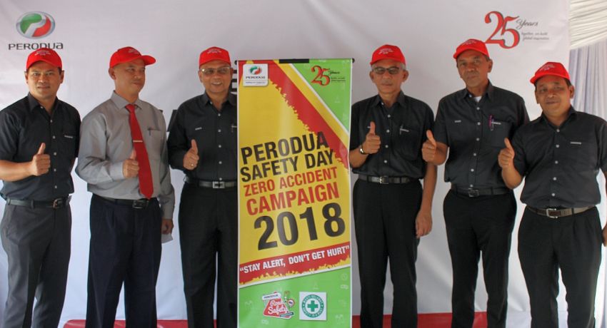 Perodua begins Zero Accident Campaign for its 10,300 staff, aims for zero road/industrial accidents by 2021 850856