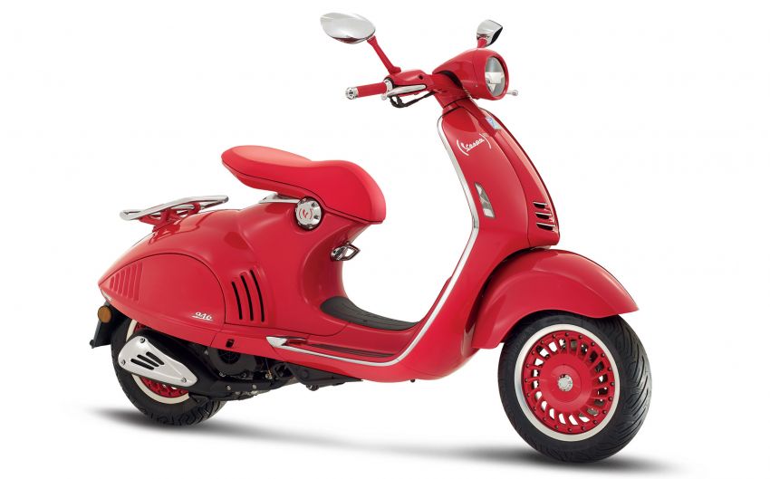 Vespa limited edition scooters in Malaysia – Vespa 946 (RED), Sprint Carbon and Sei Giorni, from RM17,400 861517