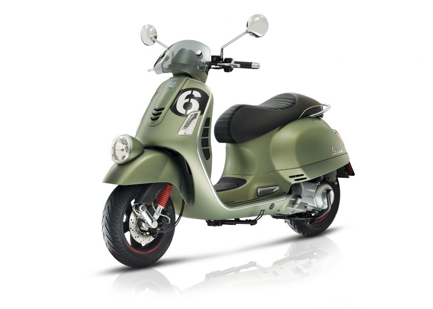 Vespa limited edition scooters in Malaysia – Vespa 946 (RED), Sprint Carbon and Sei Giorni, from RM17,400 861515