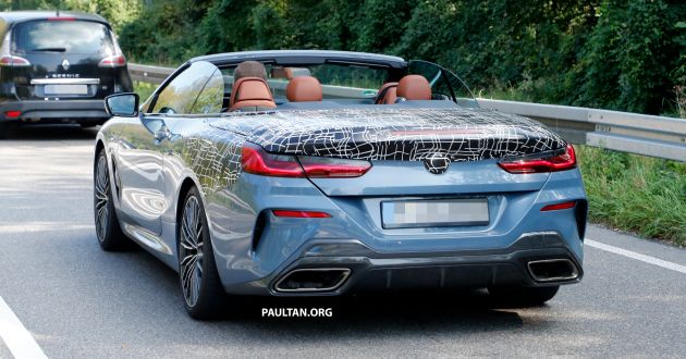 SPIED: 2019 BMW 8 Series Cabriolet reveals more skin