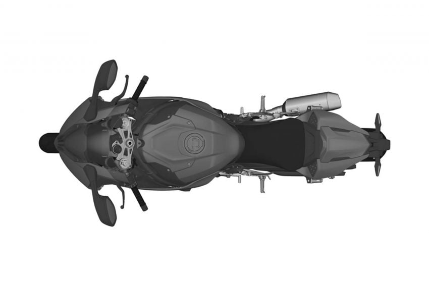 2019 BMW Motorrad S1000RR shown in drawings 858890