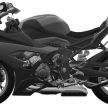 2019 BMW Motorrad S1000RR shown in drawings