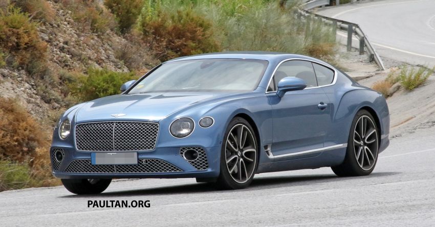 SPIED: Bentley Continental GT plug-in hybrid spotted! 862187