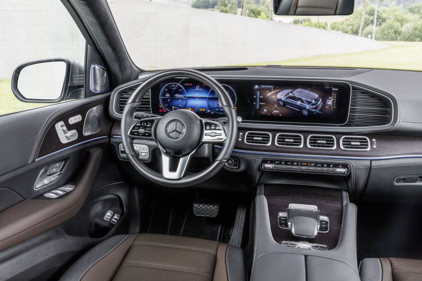 Mercedes-Benz GLE W167 diperkenal dengan pilihan enjin hibrid ringkas 48V enam silinder, sistem baru 859990