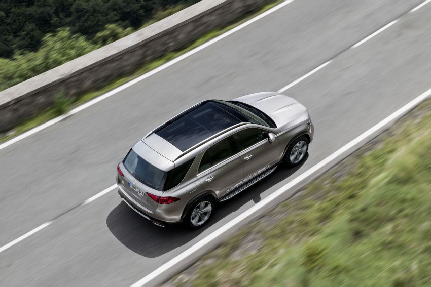 Mercedes-Benz GLE W167 diperkenal dengan pilihan enjin hibrid ringkas 48V enam silinder, sistem baru 859949
