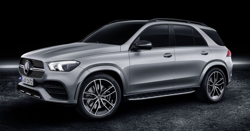V167 Mercedes-Benz GLE debuts with 48V mild hybrid inline-six, MBUX, new styling, E-Active Body Control 859493