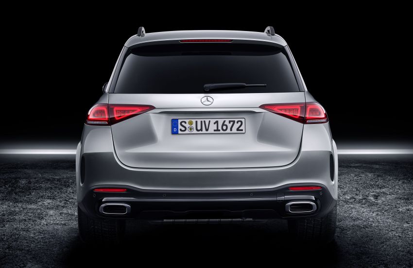 V167 Mercedes-Benz GLE debuts with 48V mild hybrid inline-six, MBUX, new styling, E-Active Body Control Image #859497