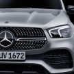 V167 Mercedes-Benz GLE debuts with 48V mild hybrid inline-six, MBUX, new styling, E-Active Body Control