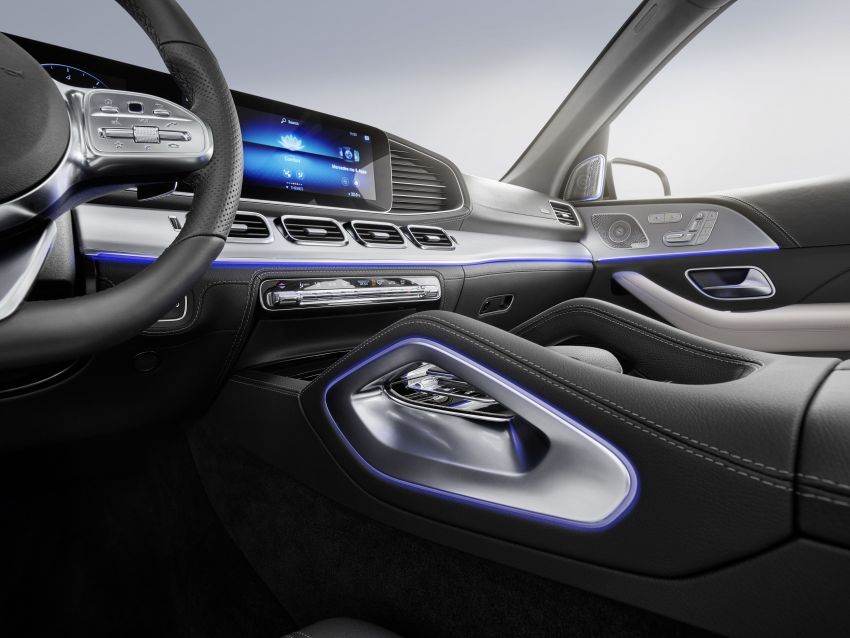 Mercedes-Benz GLE W167 diperkenal dengan pilihan enjin hibrid ringkas 48V enam silinder, sistem baru 860032