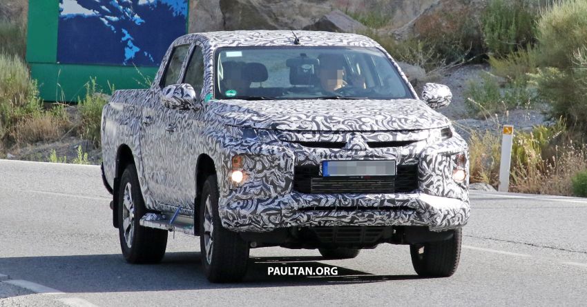 SPIED: 2019 Mitsubishi Triton facelift – debuting soon? Image #856806