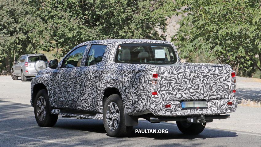 SPIED: 2019 Mitsubishi Triton facelift – debuting soon? Image #856817