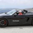 Porsche 718 Boxster Spyder teased – debut soon?