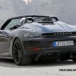 Porsche 718 Boxster Spyder teased – debut soon?