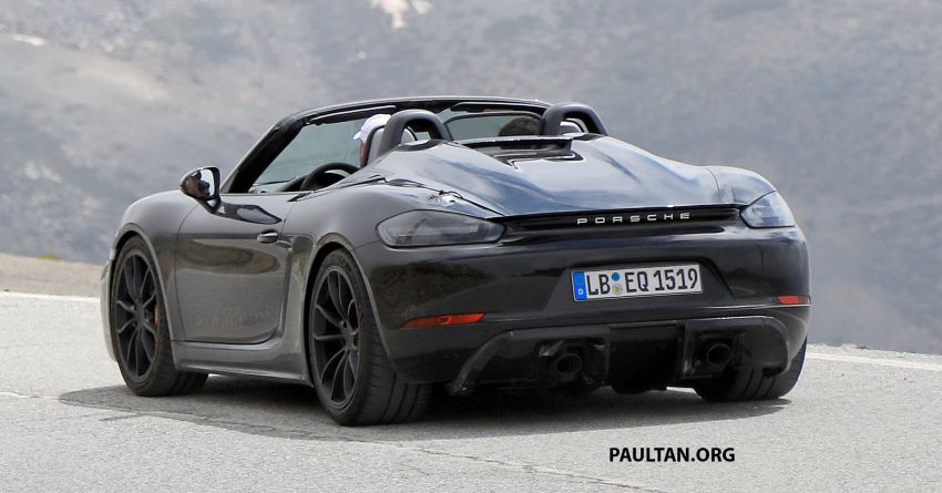 SPIED: 2019 Porsche 718 Boxster Spyder spotted 866075