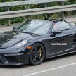 SPIED: 2019 Porsche 718 Boxster Spyder spotted