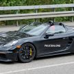 SPIED: 2019 Porsche 718 Boxster Spyder spotted