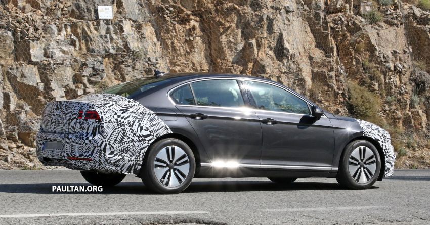 SPIED: B8.5 Volkswagen Passat facelift spotted again 865906