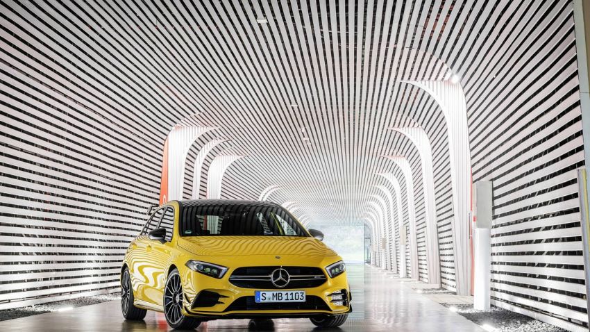 Mercedes-AMG A 35 4Matic didedahkan – 2.0L turbo, 306 hp dan 400 Nm, AWD; Pencabar terus VW Golf R! 862346