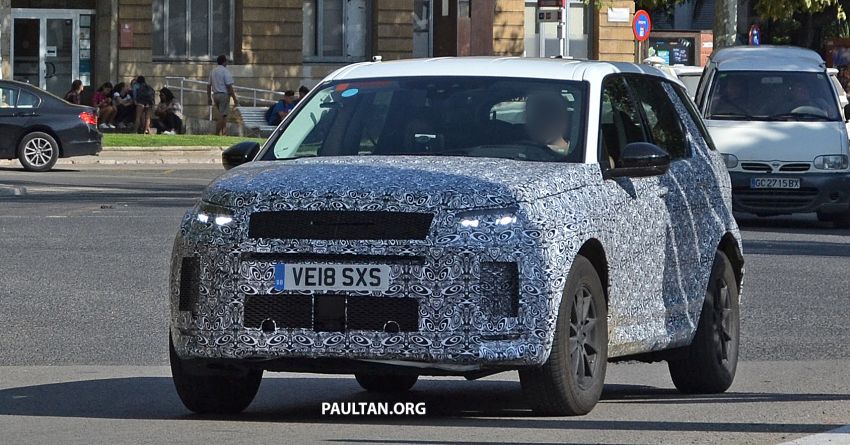 SPIED: Land Rover Discovery Sport facelift testing 864170